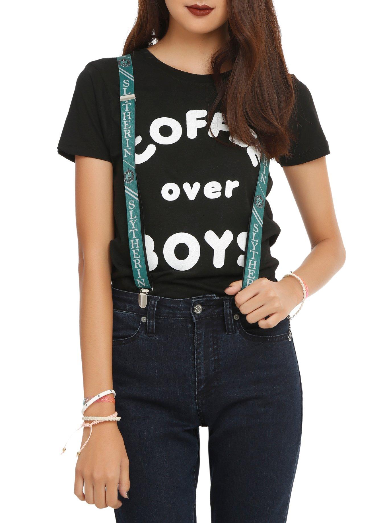 Harry Potter Slytherin Suspenders, , hi-res