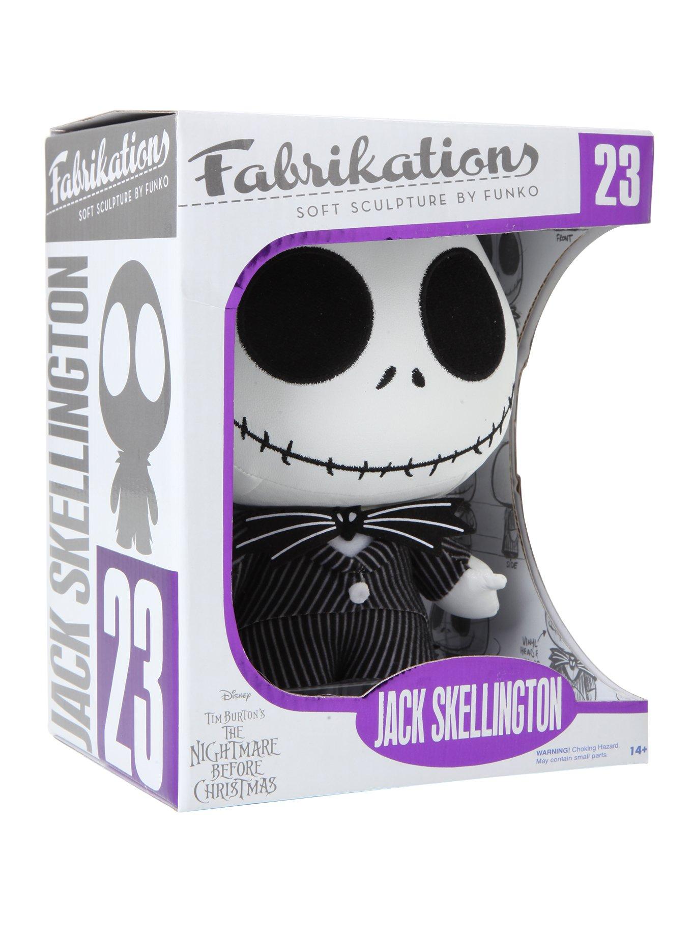 Funko The Nightmare Before Christmas Jack Skellington Fabrikations Plush, , hi-res