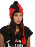 Harley Quinn Peruvian Knit Pom Beanie, , hi-res
