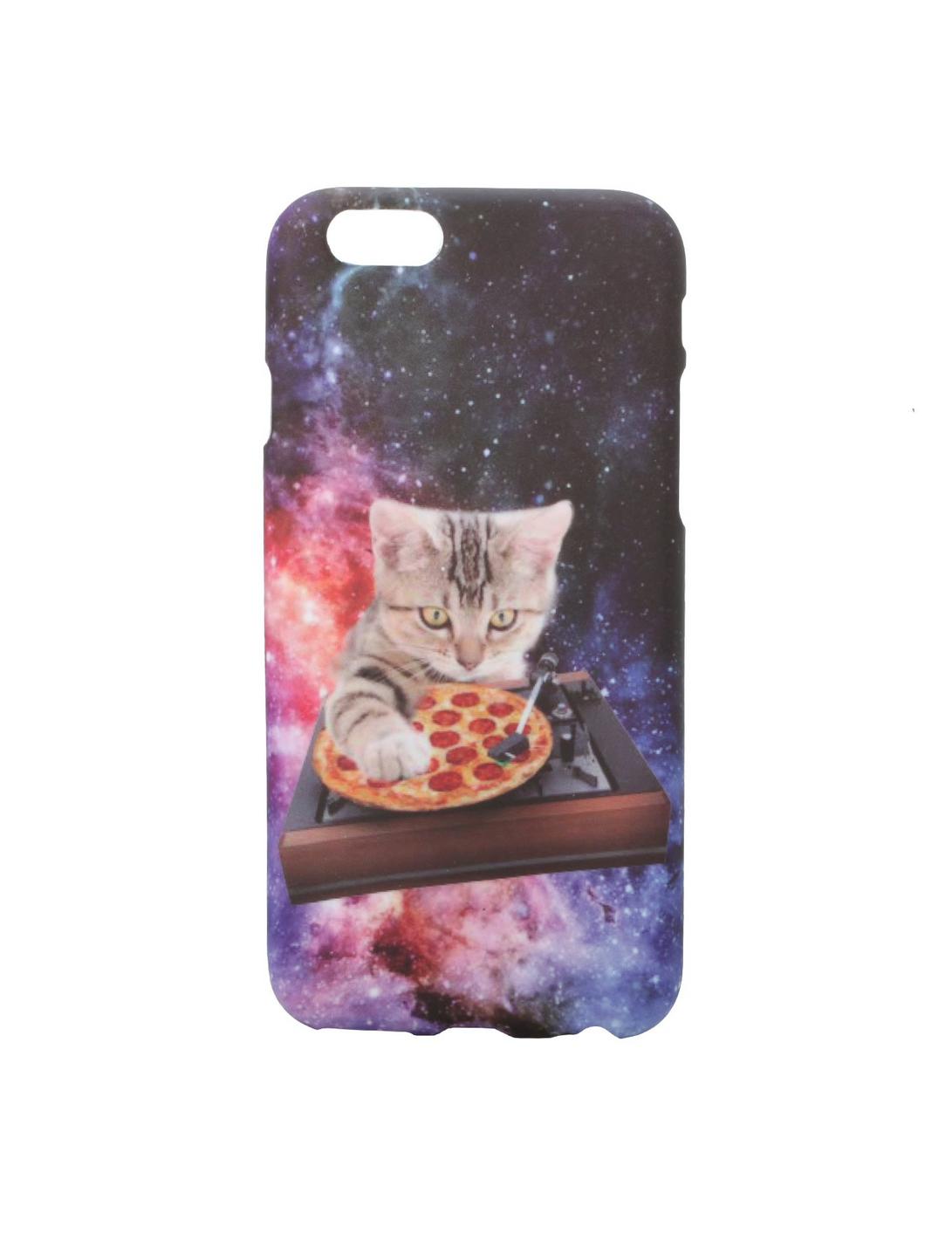 Cosmic Cat Pizza DJ iPhone 6 Case, , hi-res