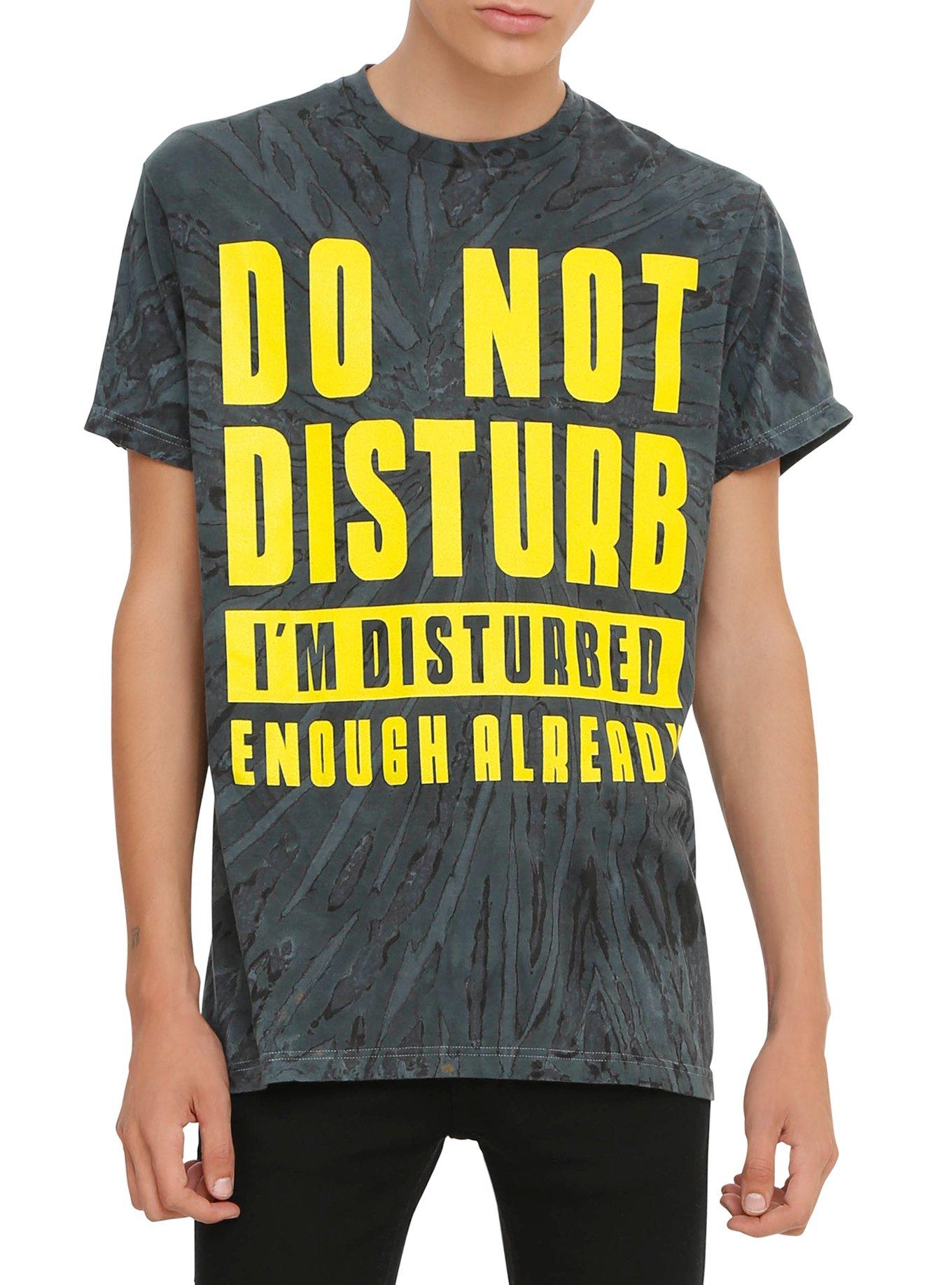 Do Not Disturb T-Shirt, BLACK, hi-res