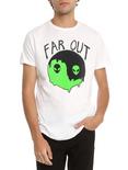Far Out Alien Yin-Yang T-Shirt, BLACK, hi-res
