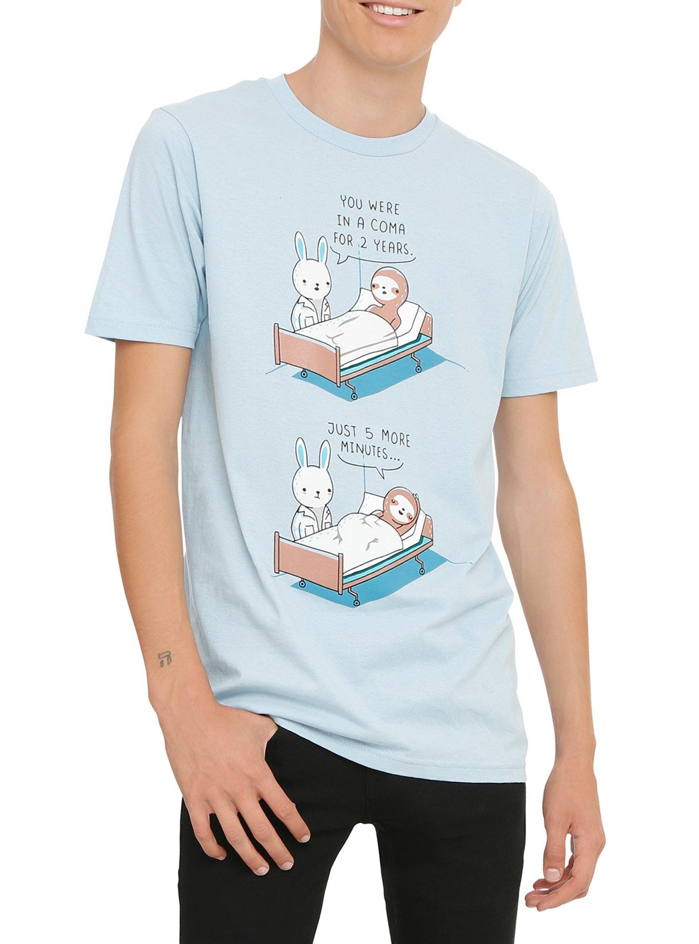 5 More Minutes T-Shirt, LIGHT BLUE, hi-res