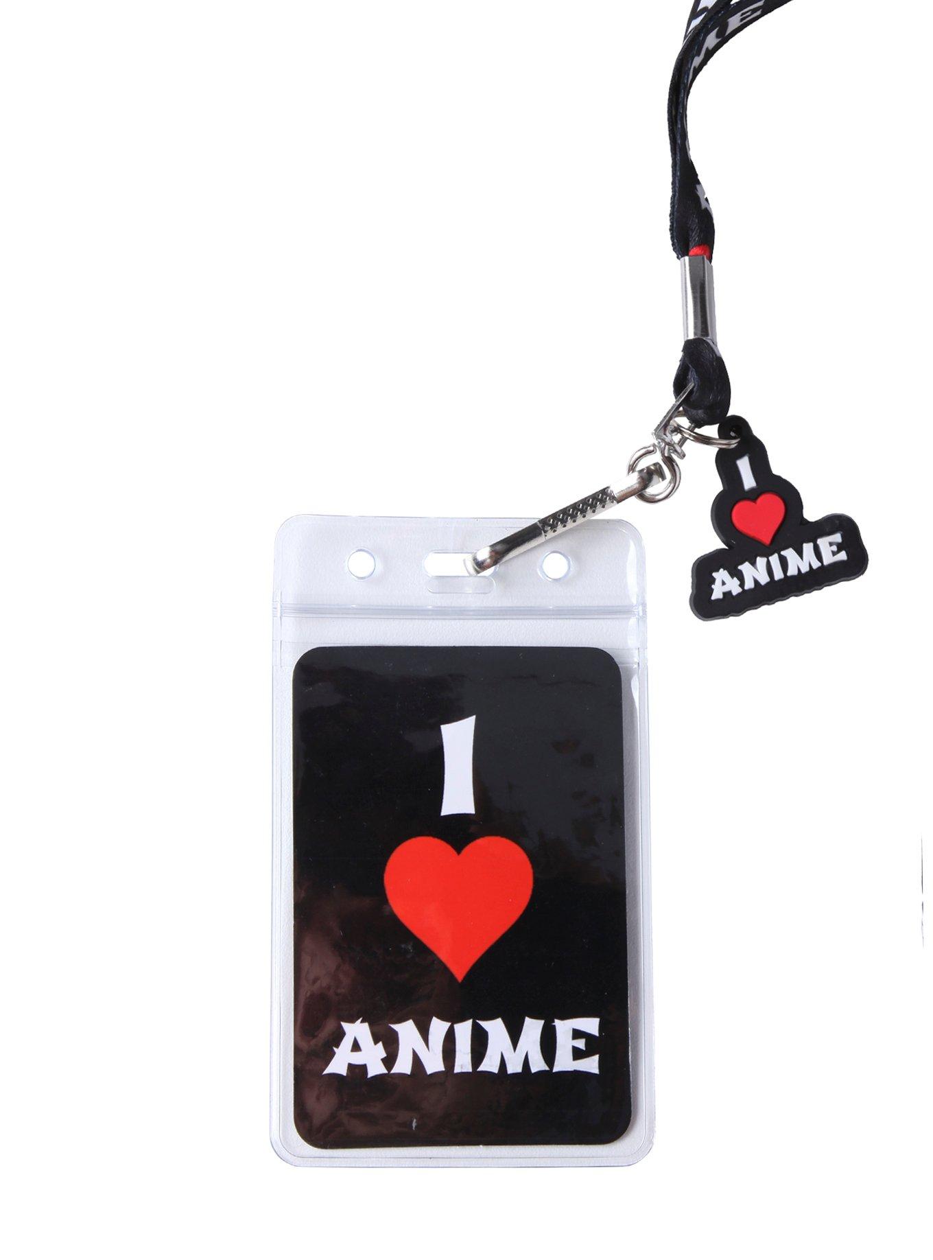 I (Heart) Anime Lanyard, , hi-res