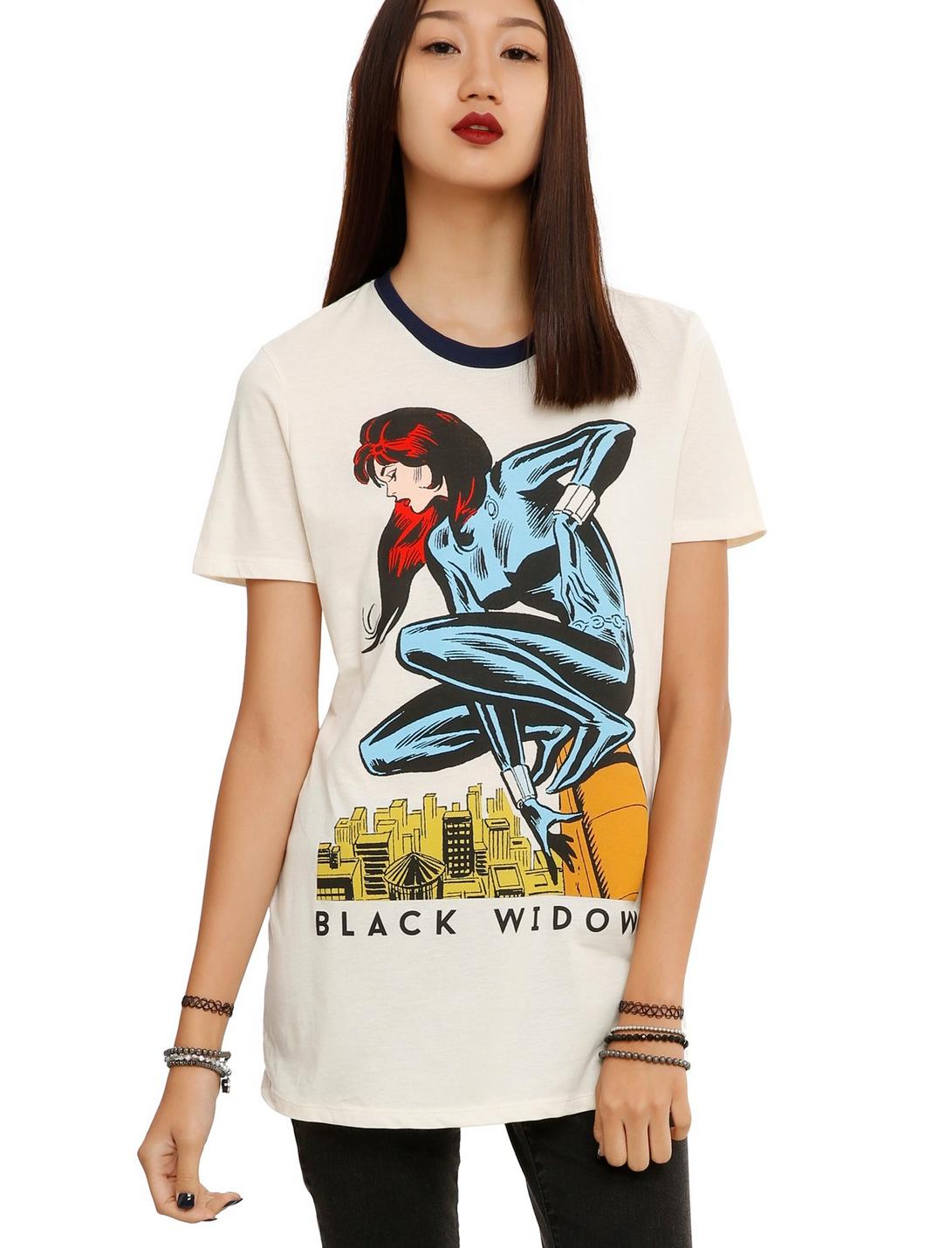 Marvel Black Widow City Girls T-Shirt, BLACK, hi-res