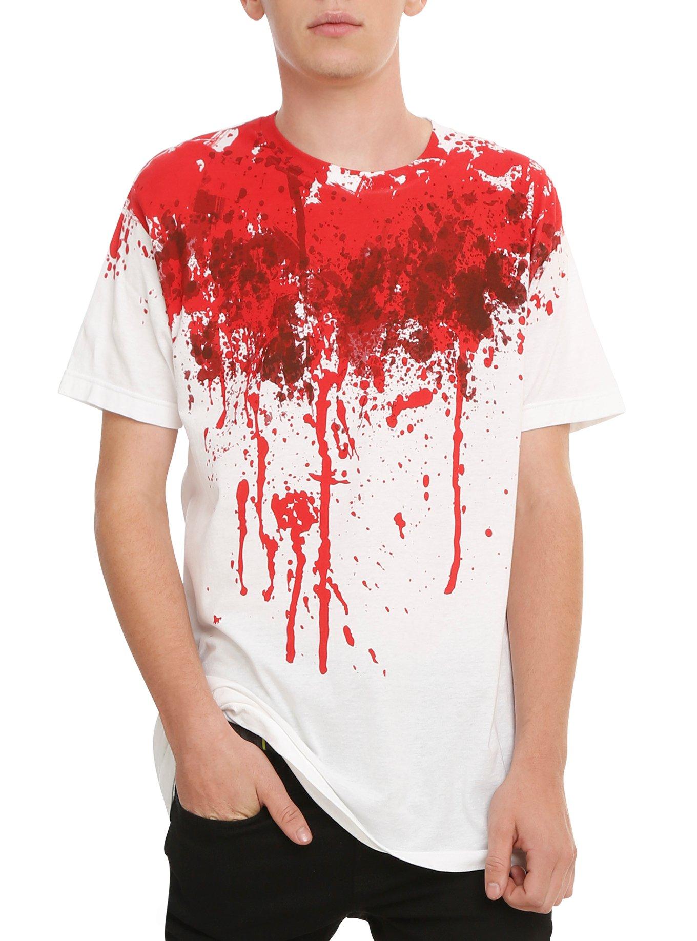 Bloody Neck T-Shirt, , hi-res