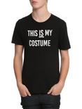 This Is My Costume T-Shirt, BLACK, hi-res