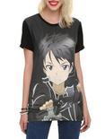 Sword Art Online Kirito Girls T-Shirt 2XL, BLACK, hi-res