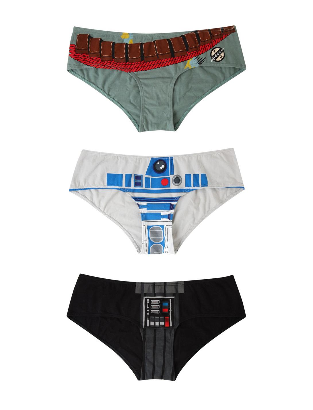 Star Wars Cosplay Panty Set, BLACK, hi-res