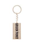 Charlie And The Chocolate Factory Wonka Golden Ticket Key Chain, , hi-res