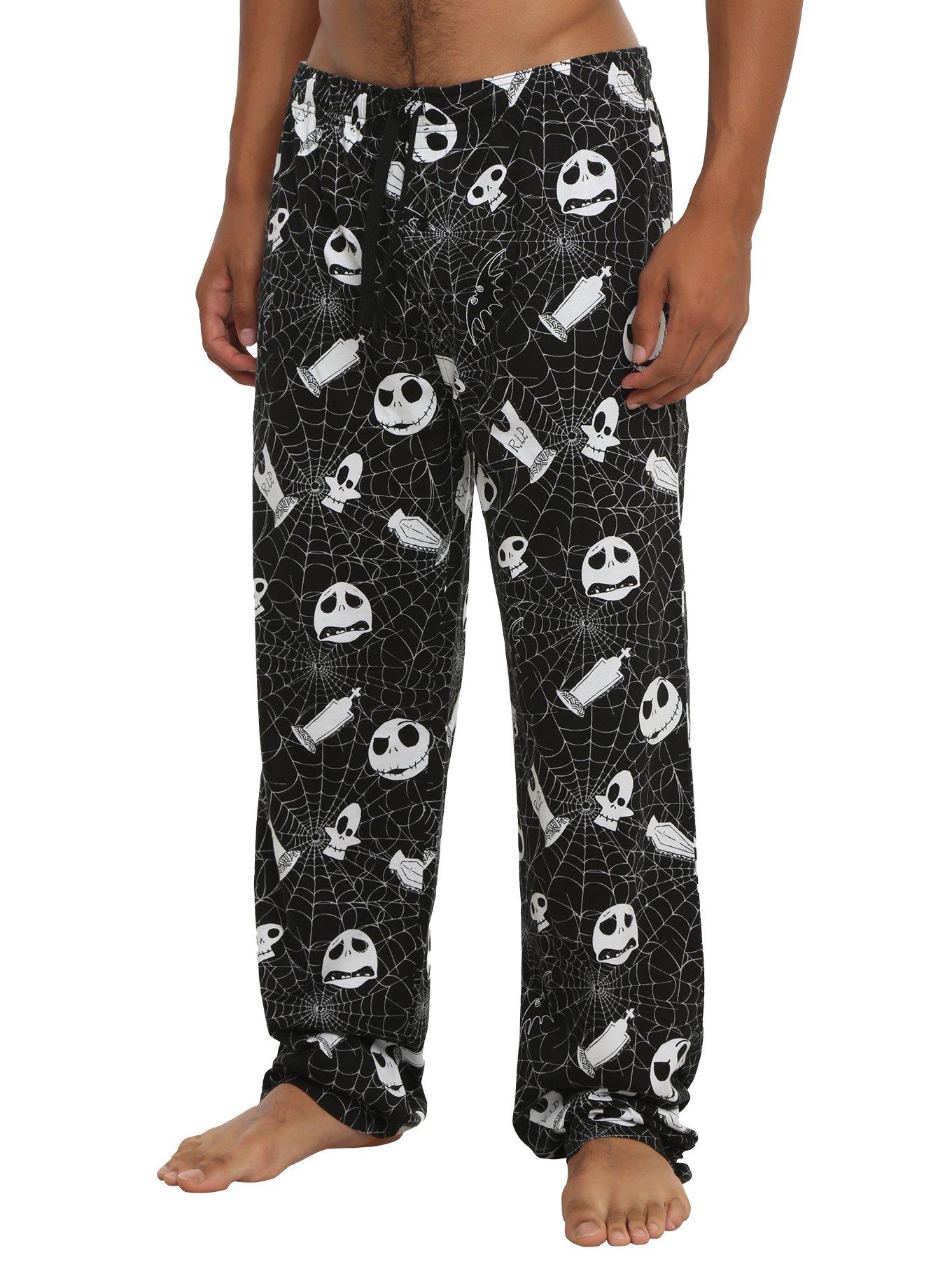 The Nightmare Before Christmas Jack Icons Guys Pajama Pants | Hot Topic