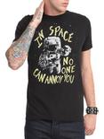 In Space No One Can Annoy You T-Shirt, BLACK, hi-res