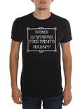 Home Is Where The Pants Aren't T-Shirt, BLACK, hi-res