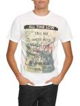 All Time Low Bathroom Wall T-Shirt, WHITE, hi-res