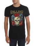 Falling In Reverse Skull Snake T-Shirt, BLACK, hi-res