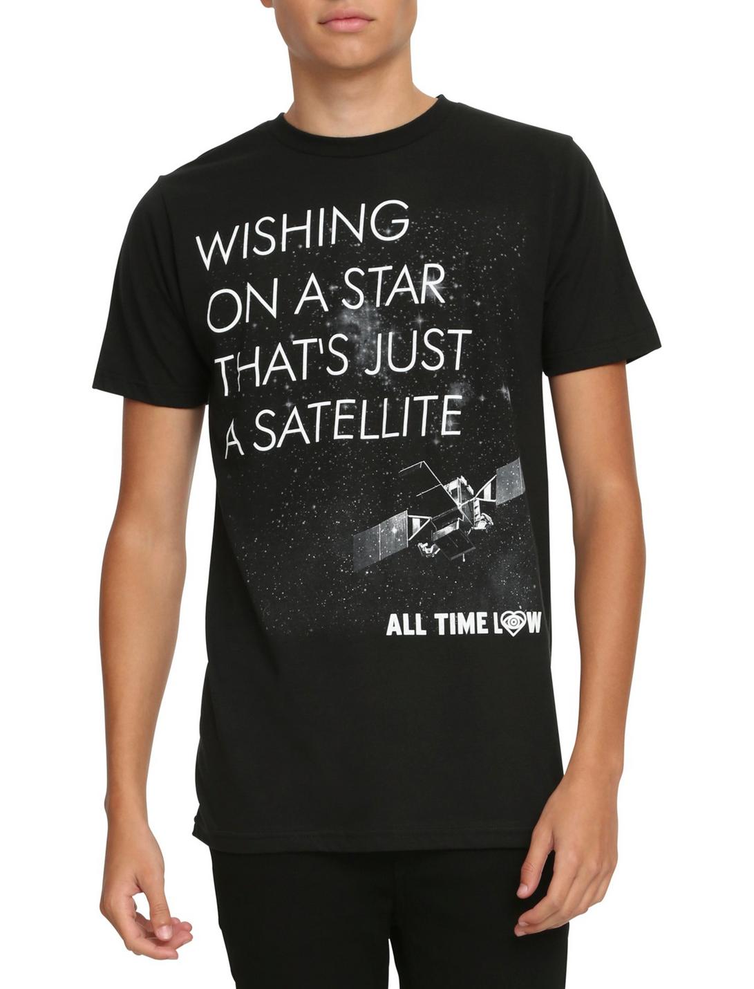 All Time Low Satellite T-Shirt, BLACK, hi-res