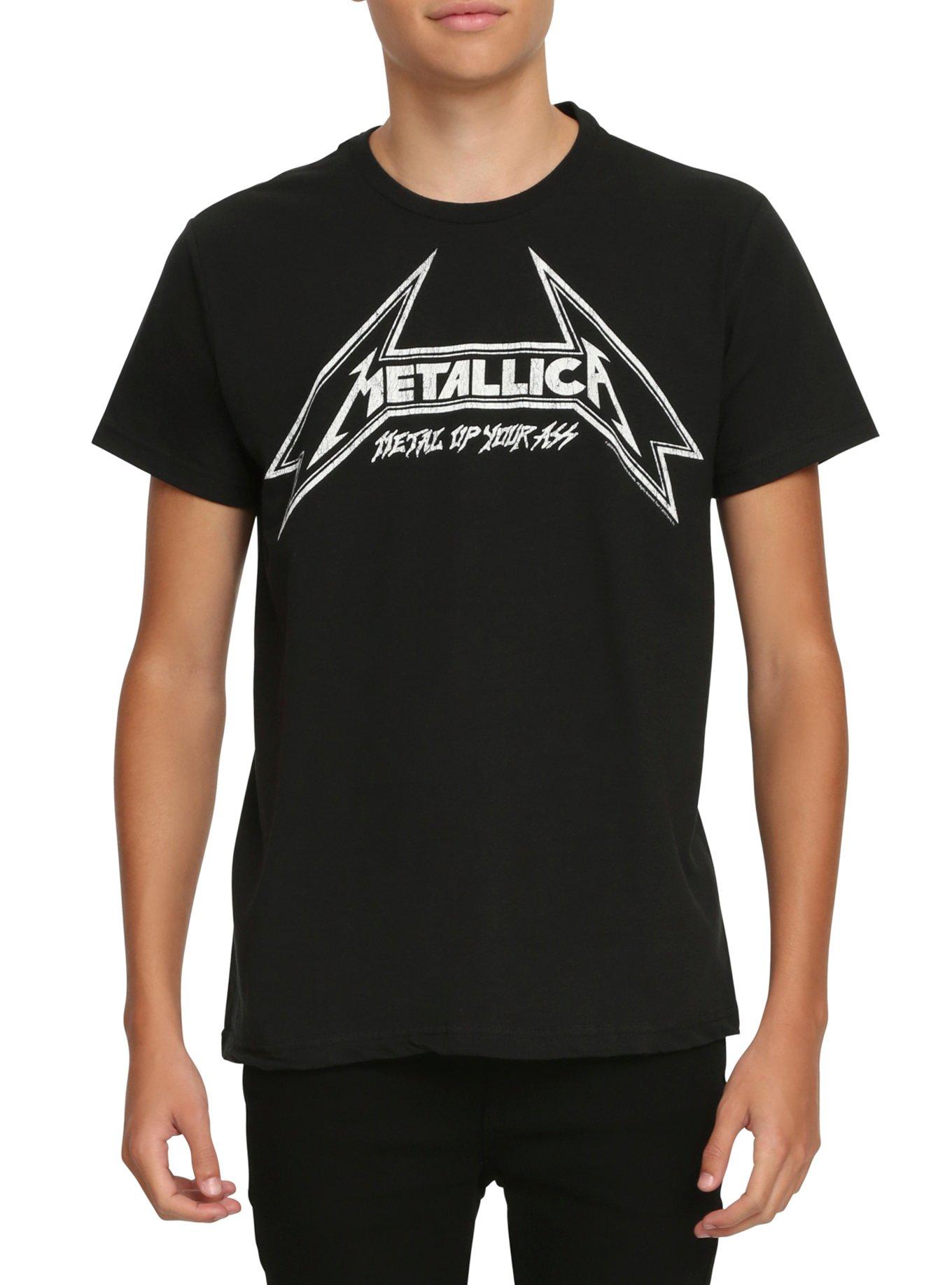 Metallica Metal Up Your Ass T-Shirt, BLACK, hi-res