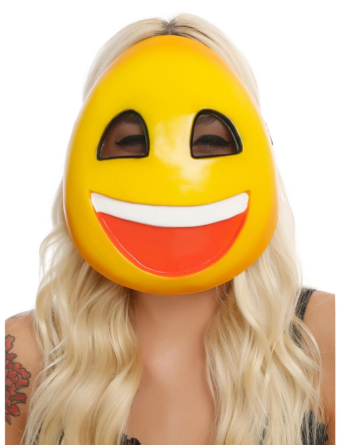 Happy Emoji Mask, , hi-res