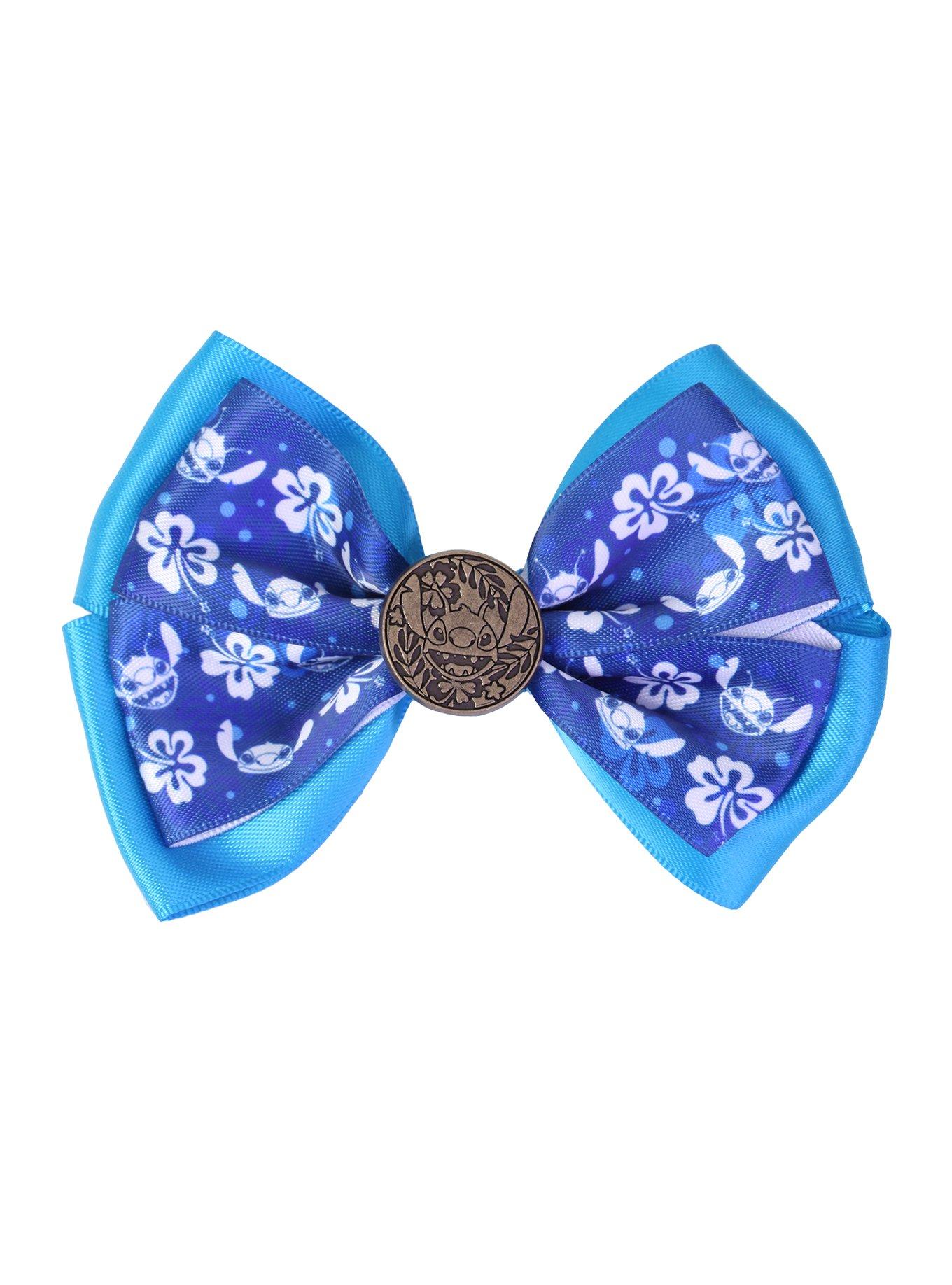 Disney Lilo & Stitch Floral Hair Bow, , hi-res