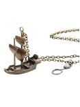 Disney Peter Pan Captain Hook Ship Necklace, , hi-res