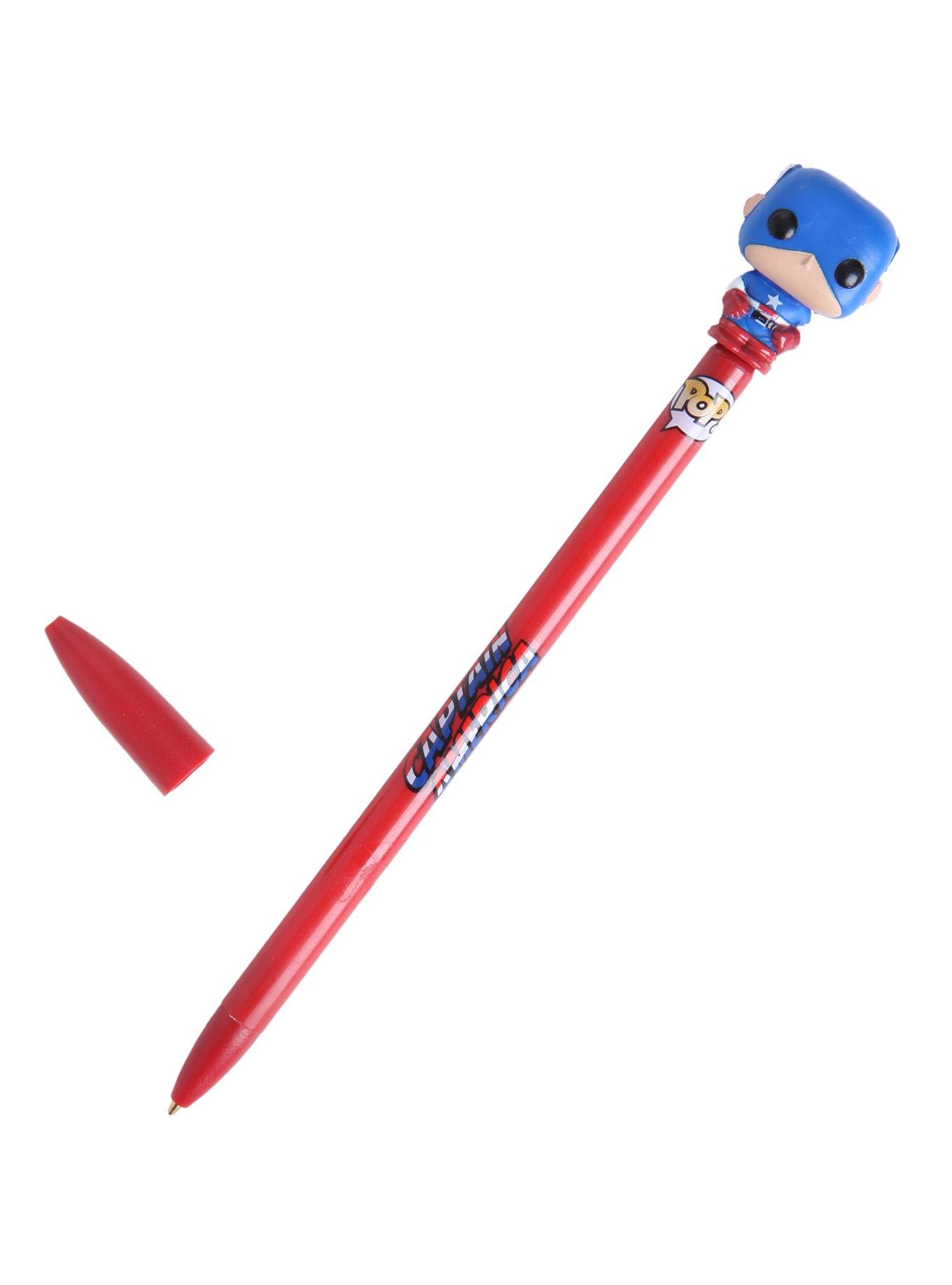 Funko Marvel Captain America Pop! Topper Pen, , hi-res