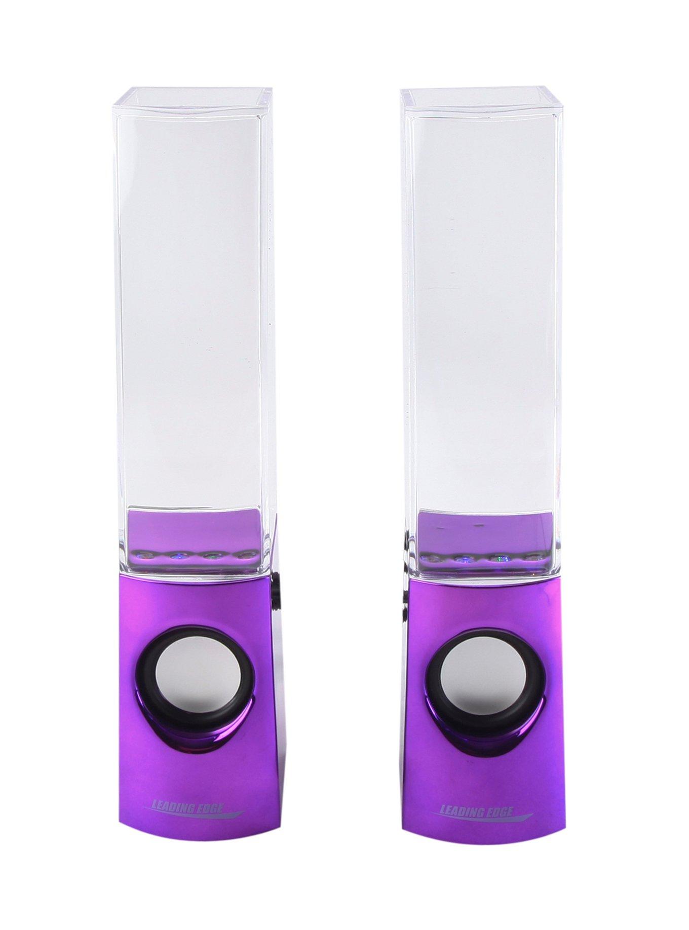 Purple Metallic Leading Edge Water Dancing Speakers, , hi-res