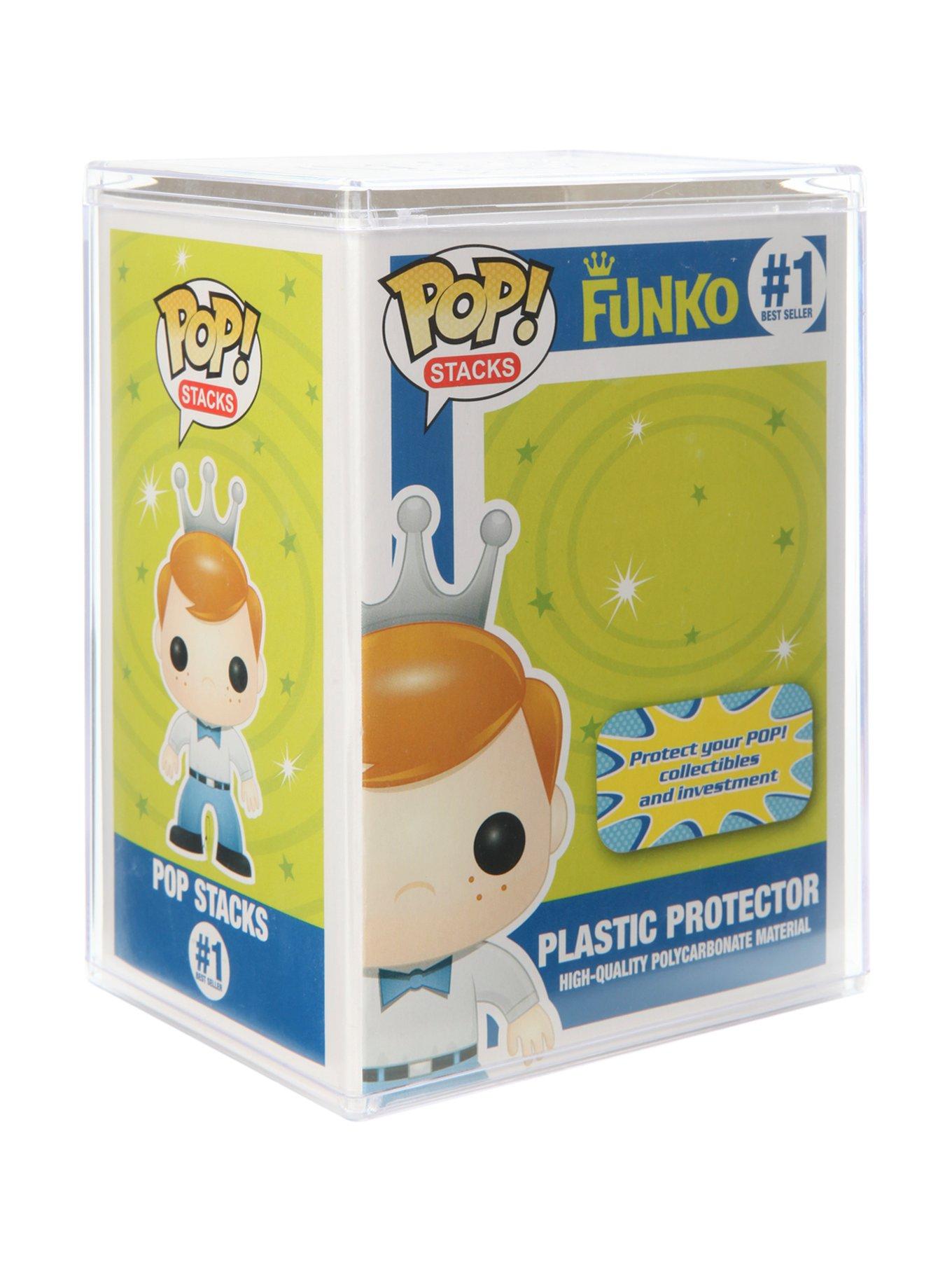 Helpful Tip: Bitty Pop! funko products can be stacked inside standard  soft/hard protectors to keep them from toppling over and falling out! :  r/funkopop