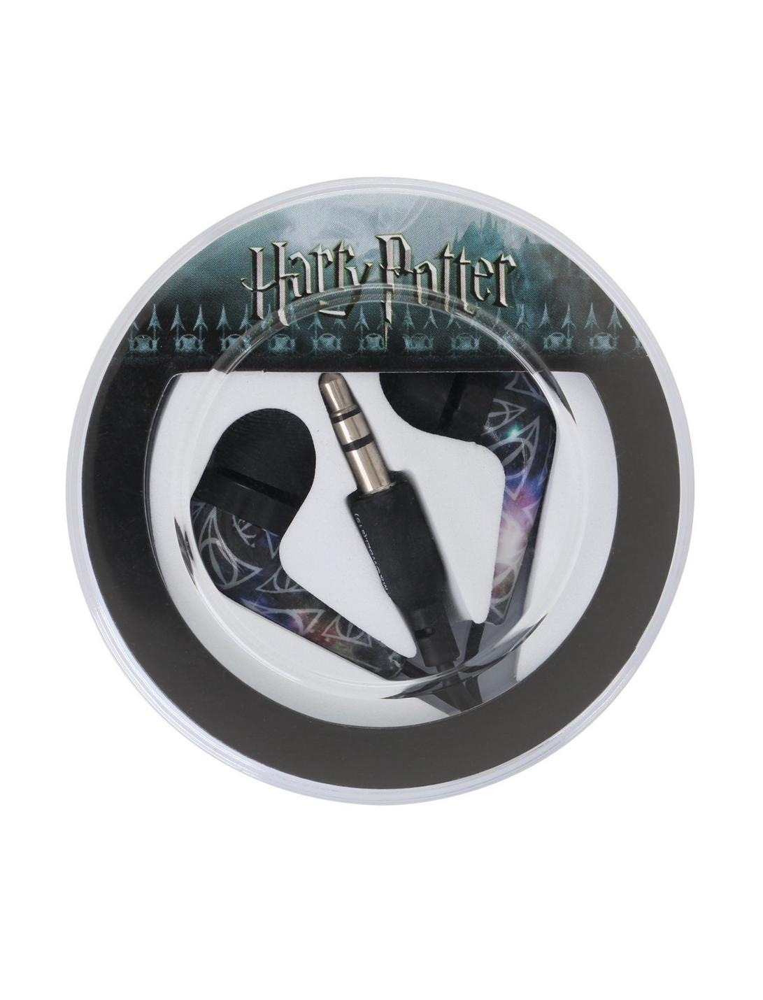 Harry Potter Deathly Hallows Galaxy Earbuds, , hi-res