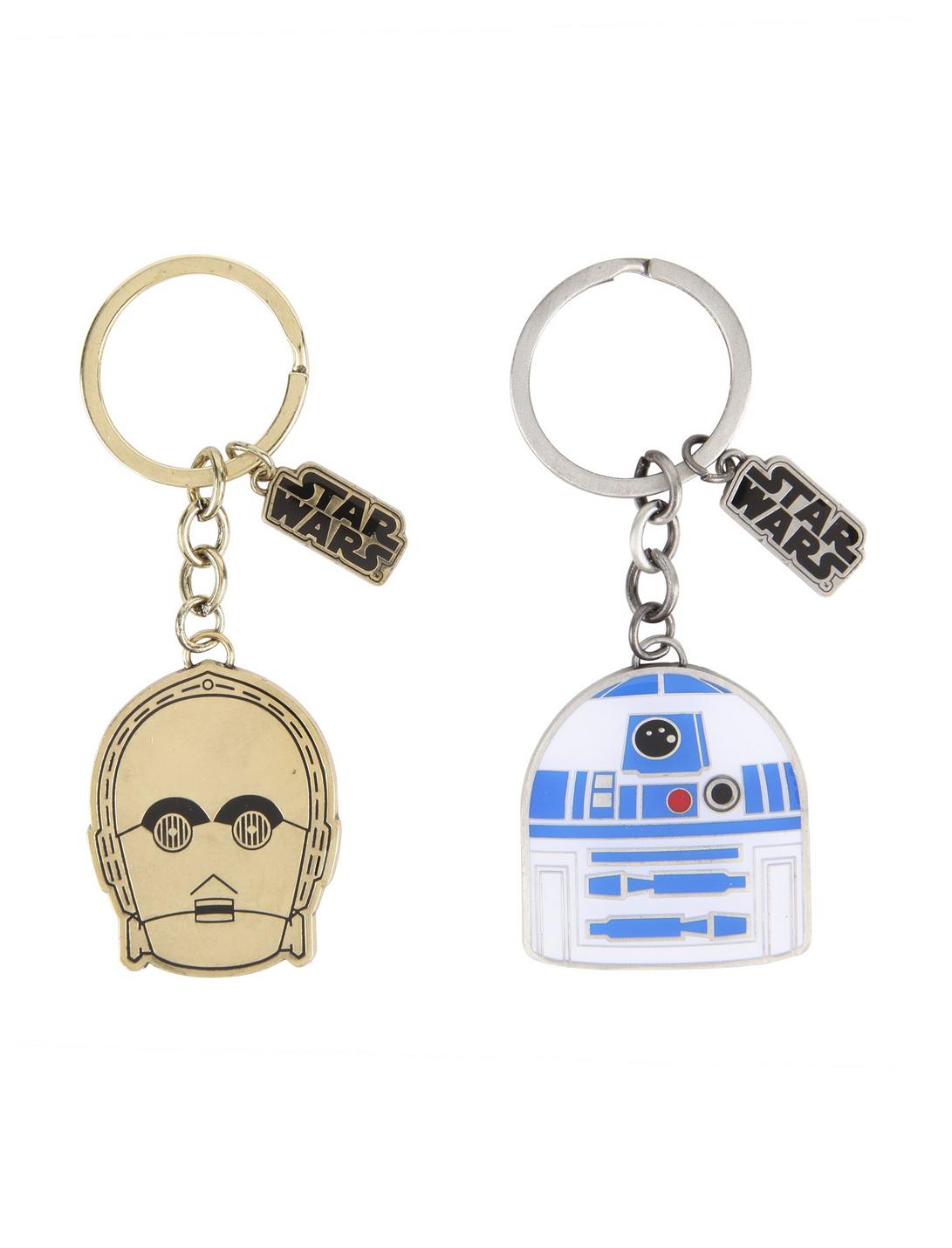 Star Wars R2-D2 & C-3PO Key Chain Set, , hi-res