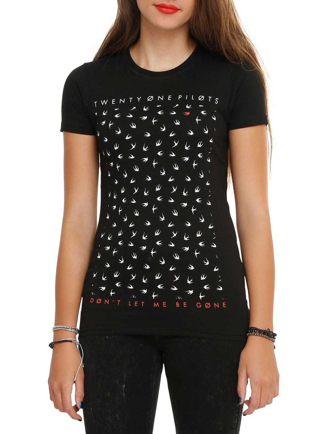 Twenty One Pilots Don't Let Me Be Gone Girls T-Shirt, BLACK, hi-res