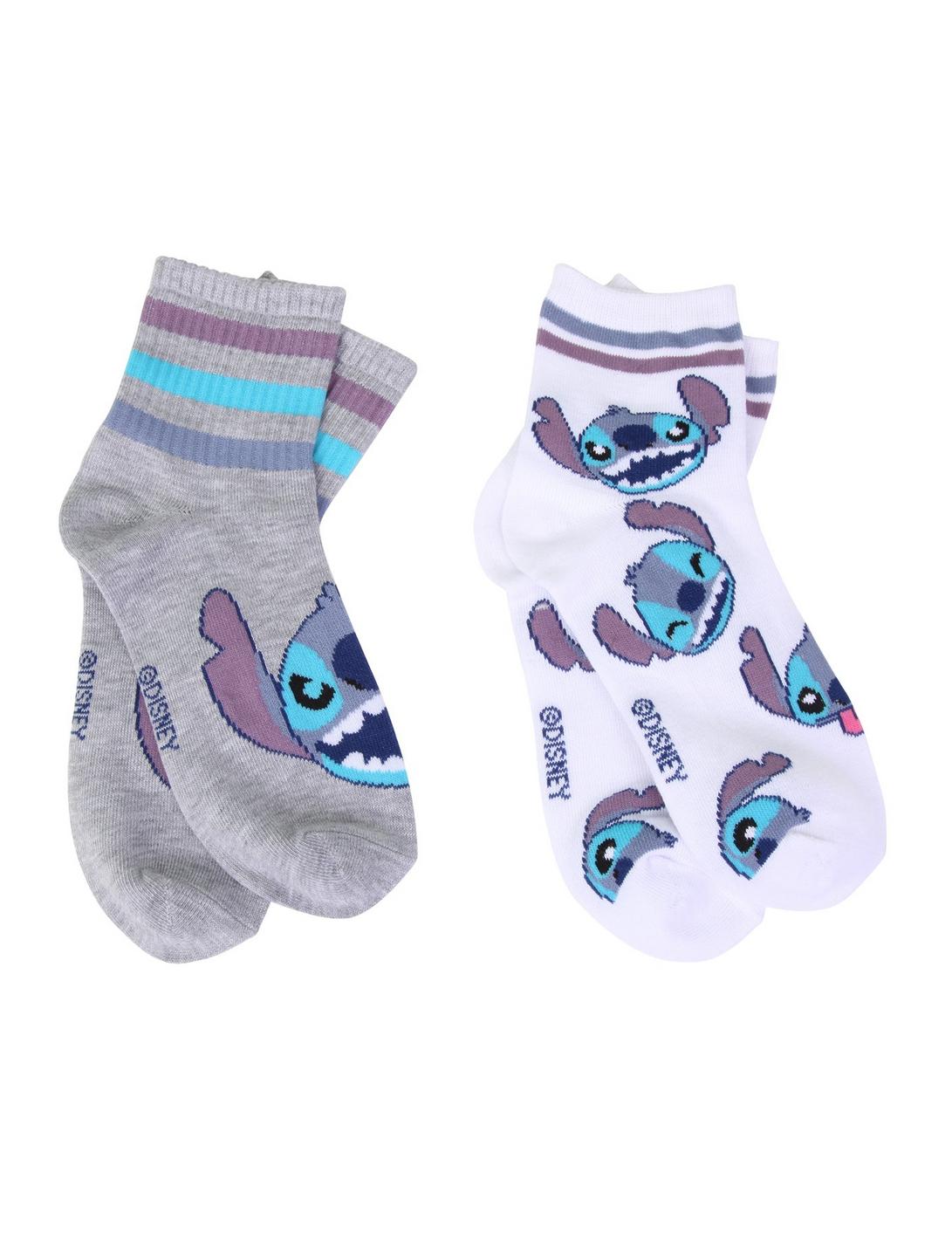 Disney Lilo & Stitch Varsity Stitch Ankle Socks, , hi-res