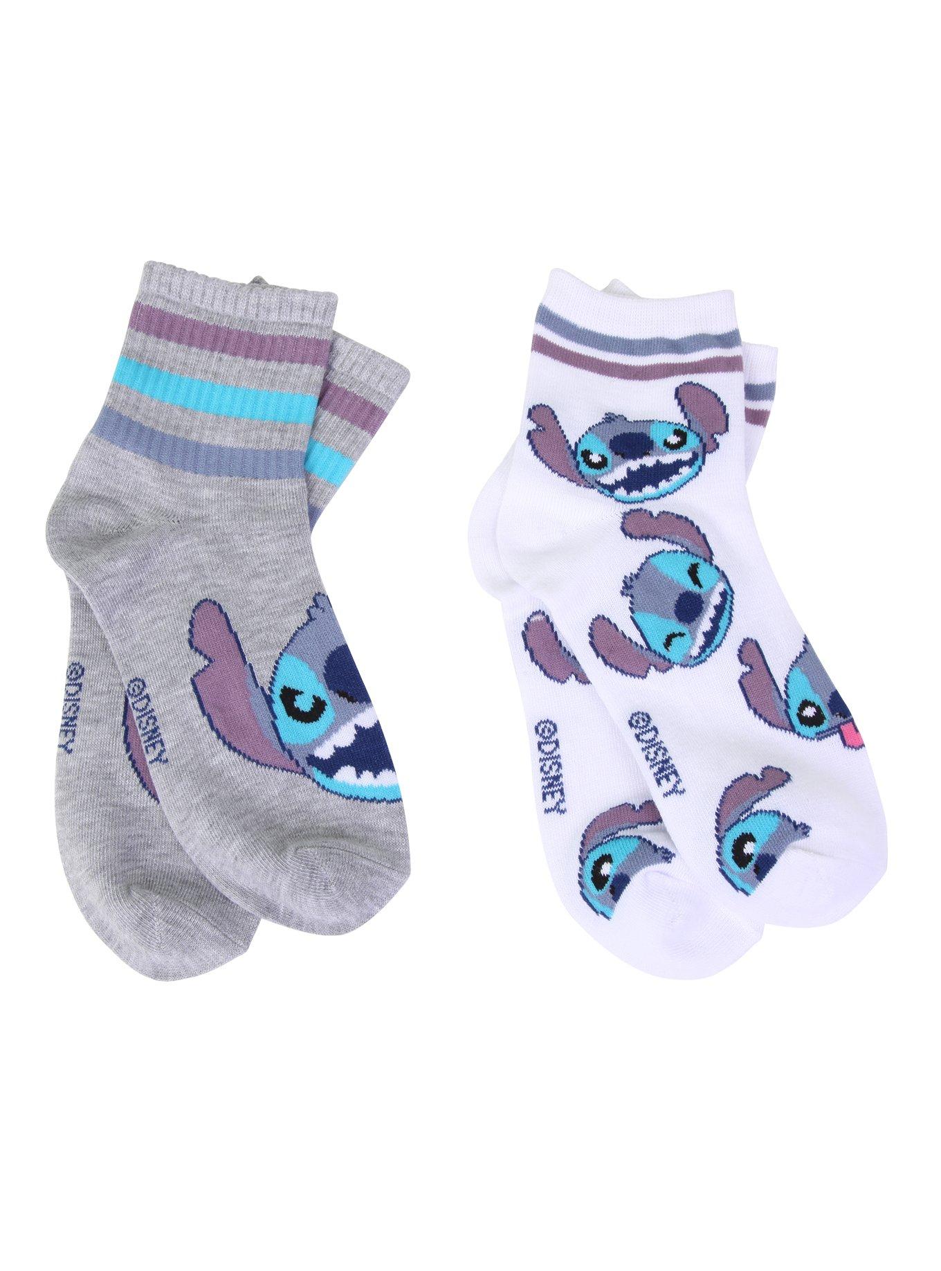 Disney Lilo & Stitch Varsity Stitch Ankle Socks, , hi-res