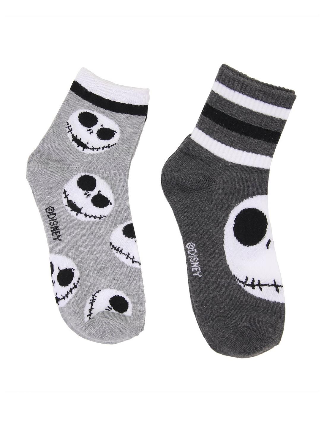 The Nightmare Before Christmas Jack Skellington Varsity Socks 2 Pair, , hi-res