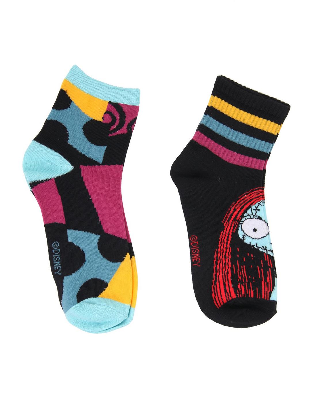 The Nightmare Before Christmas Sally Varsity Socks 2 Pair, , hi-res