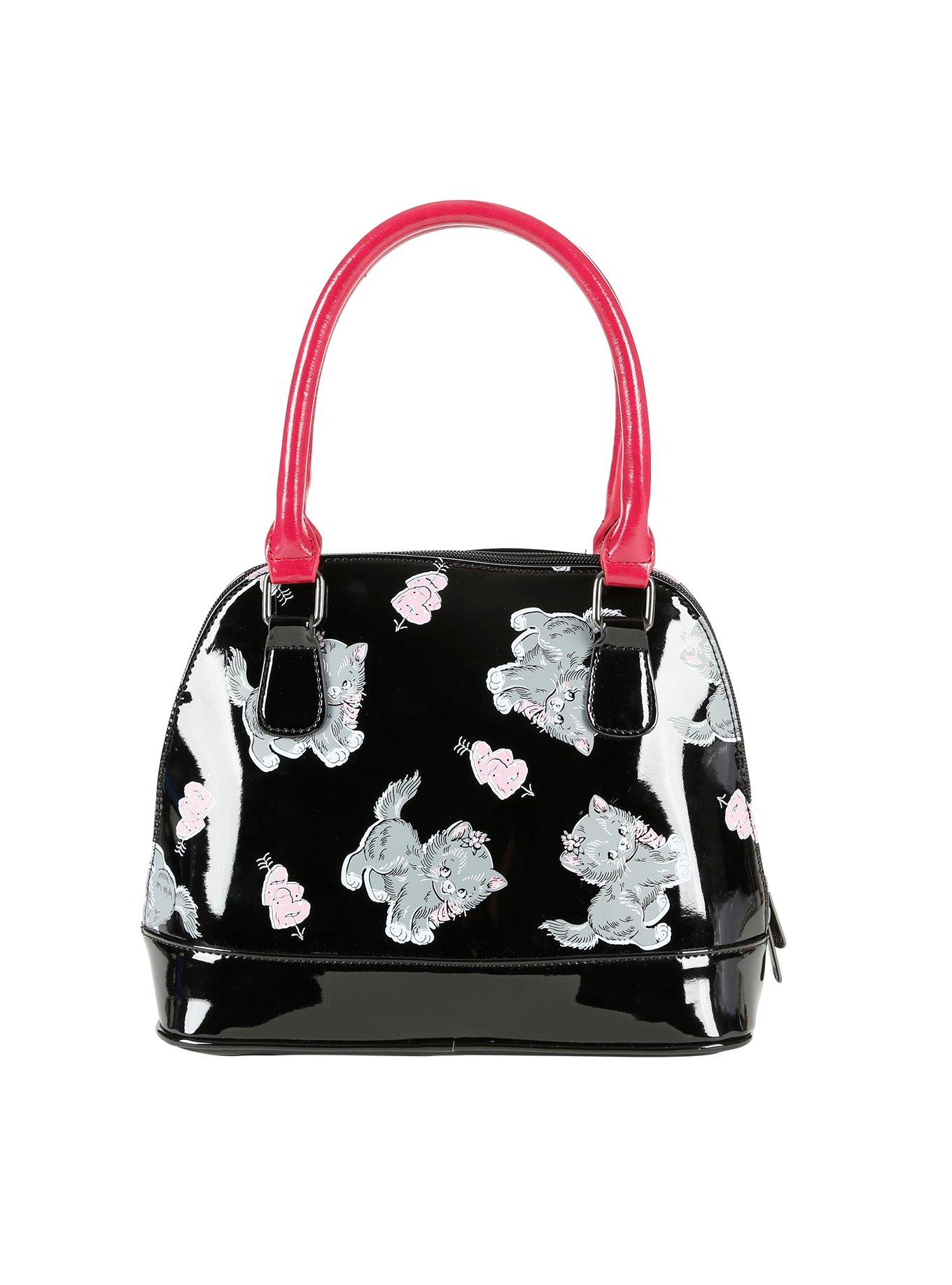 Iron Fist Pussycat Pussycat Patent Dome Bag, , hi-res