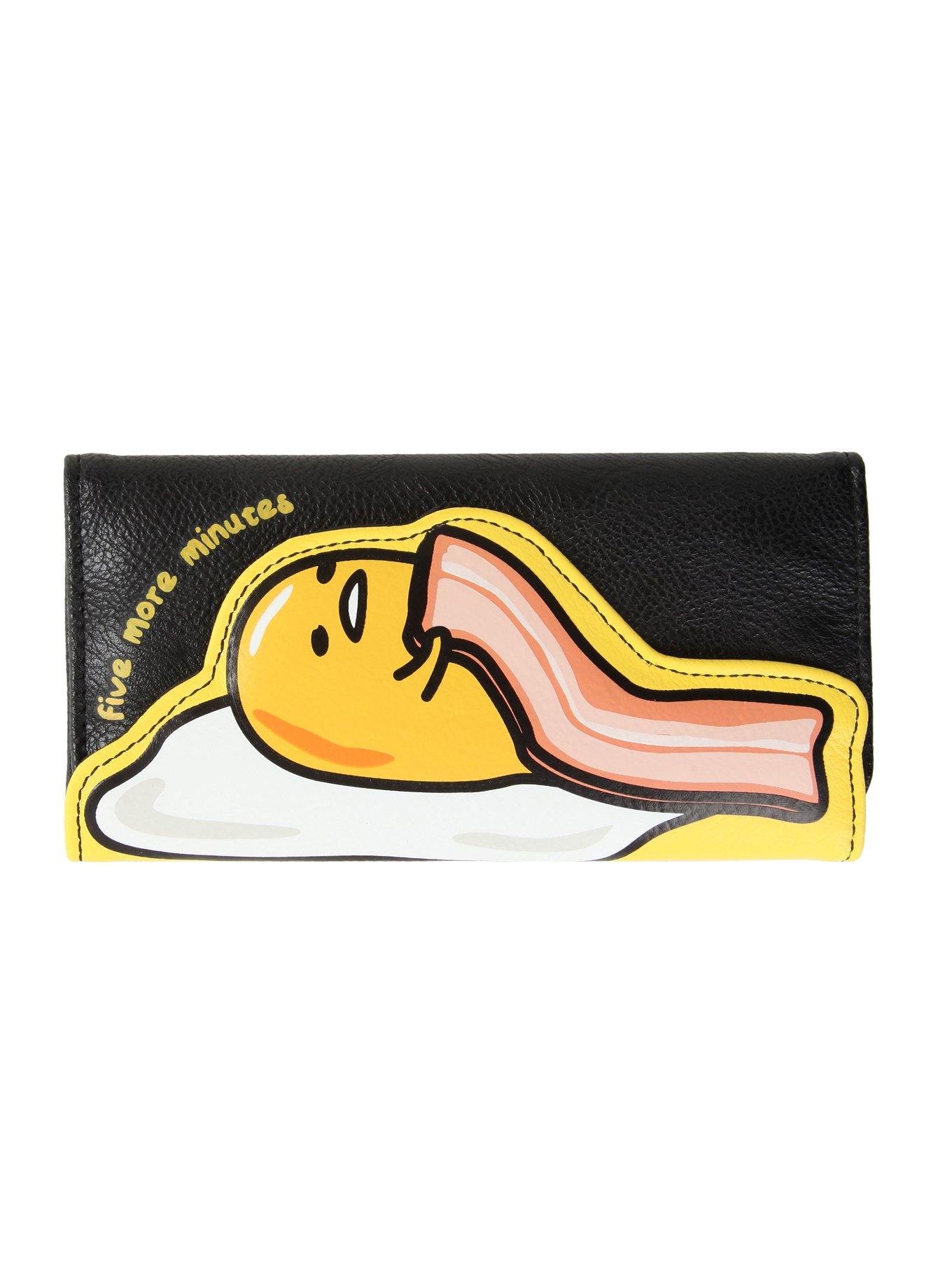 Gudetama Five More Minutes Flap Wallet, , hi-res