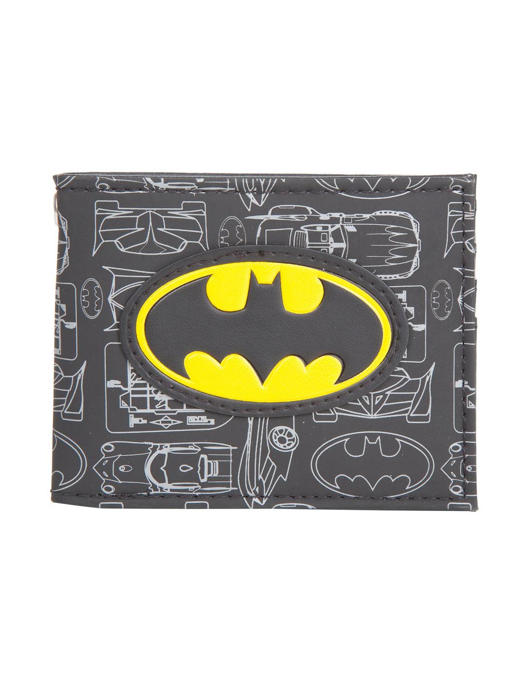 Batman Schematic Wallet, , hi-res