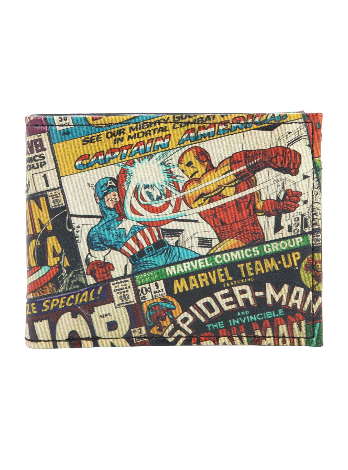 Marvel Classic Comic Bi-Fold Wallet, , hi-res