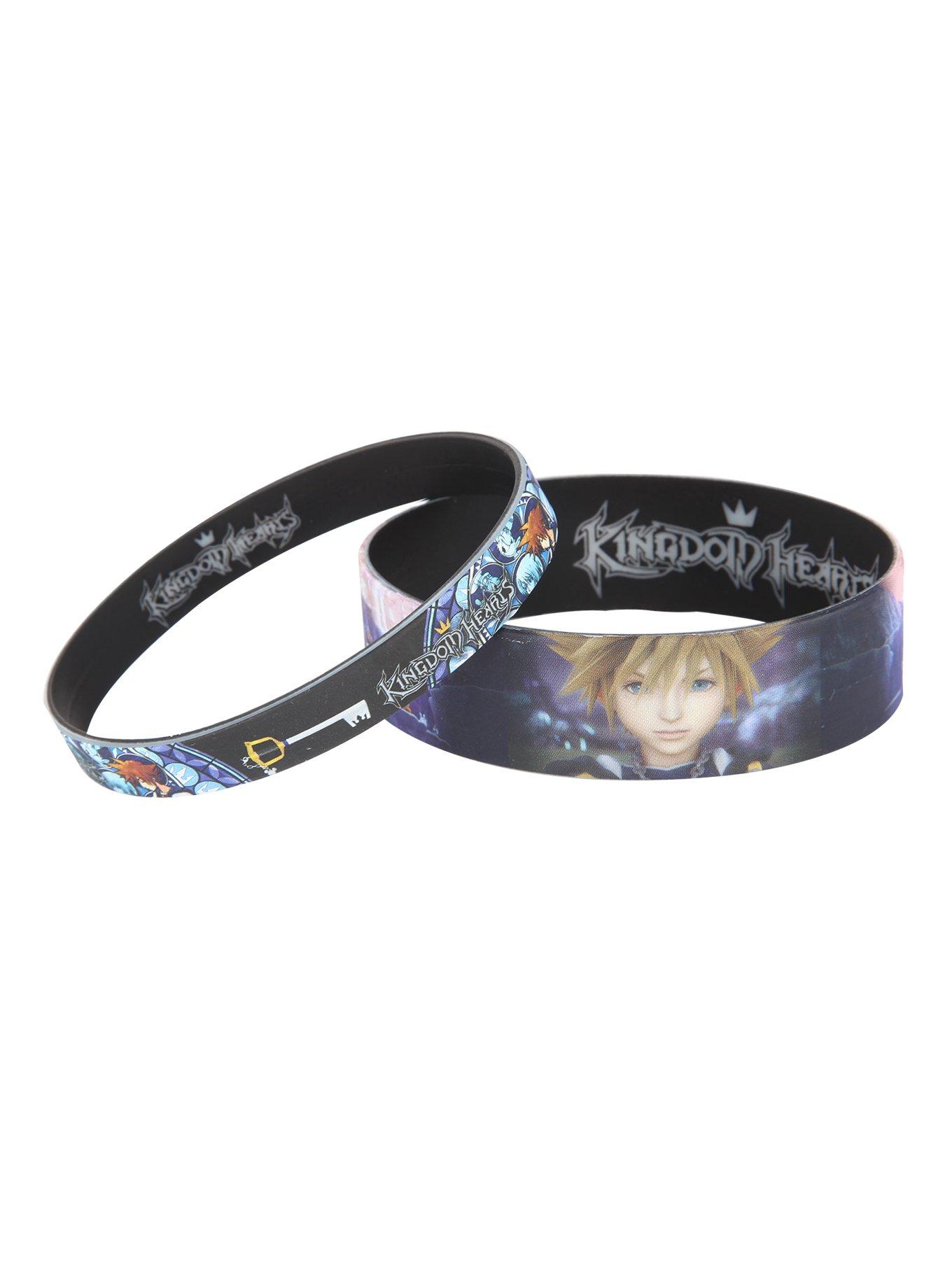 Disney Kingdom Hearts Rubber Bracelet 2 Pack, , hi-res