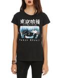 Tokyo Ghoul Face Teeth Girls T-Shirt, BLACK, hi-res
