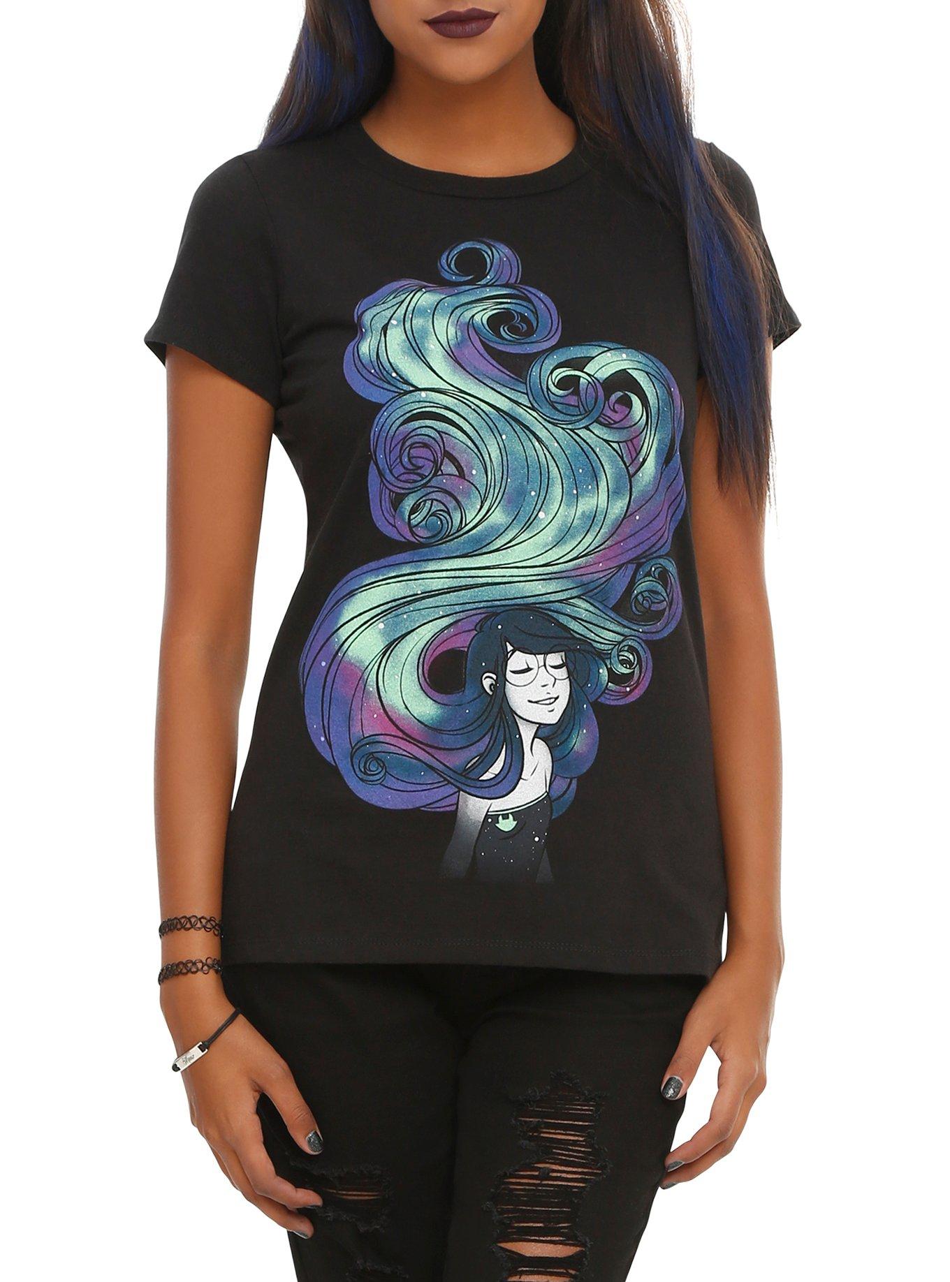 Homestuck Miss Universe Girls T-Shirt, BLACK, hi-res