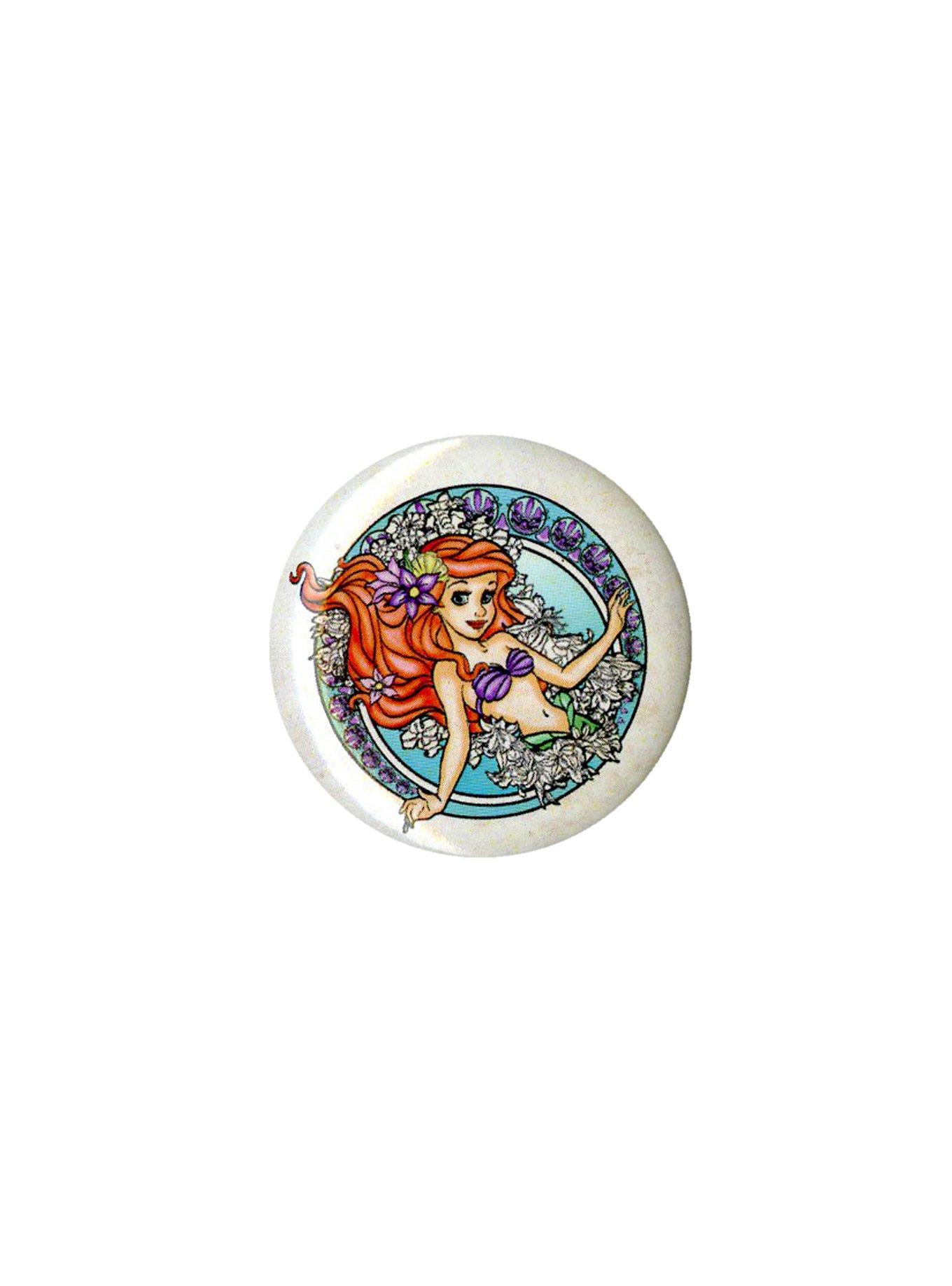 Disney The Little Mermaid Ariel Crest Pin, , hi-res