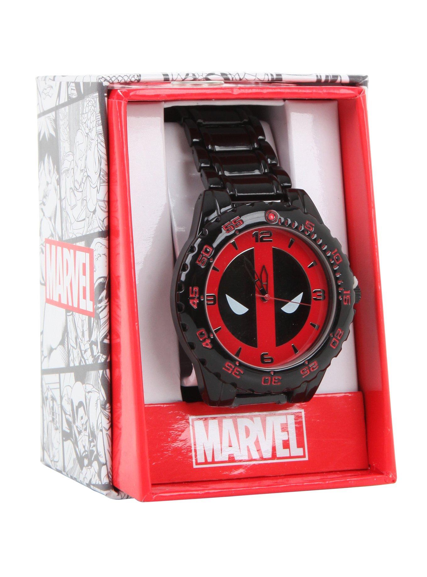 Marvel Deadpool Logo Watch, , hi-res