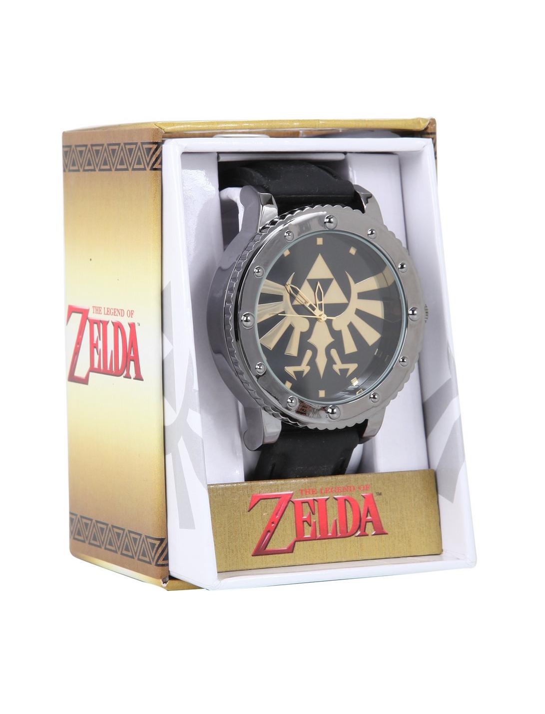 The Legend Of Zelda Triforce Rubber Strap Watch, , hi-res