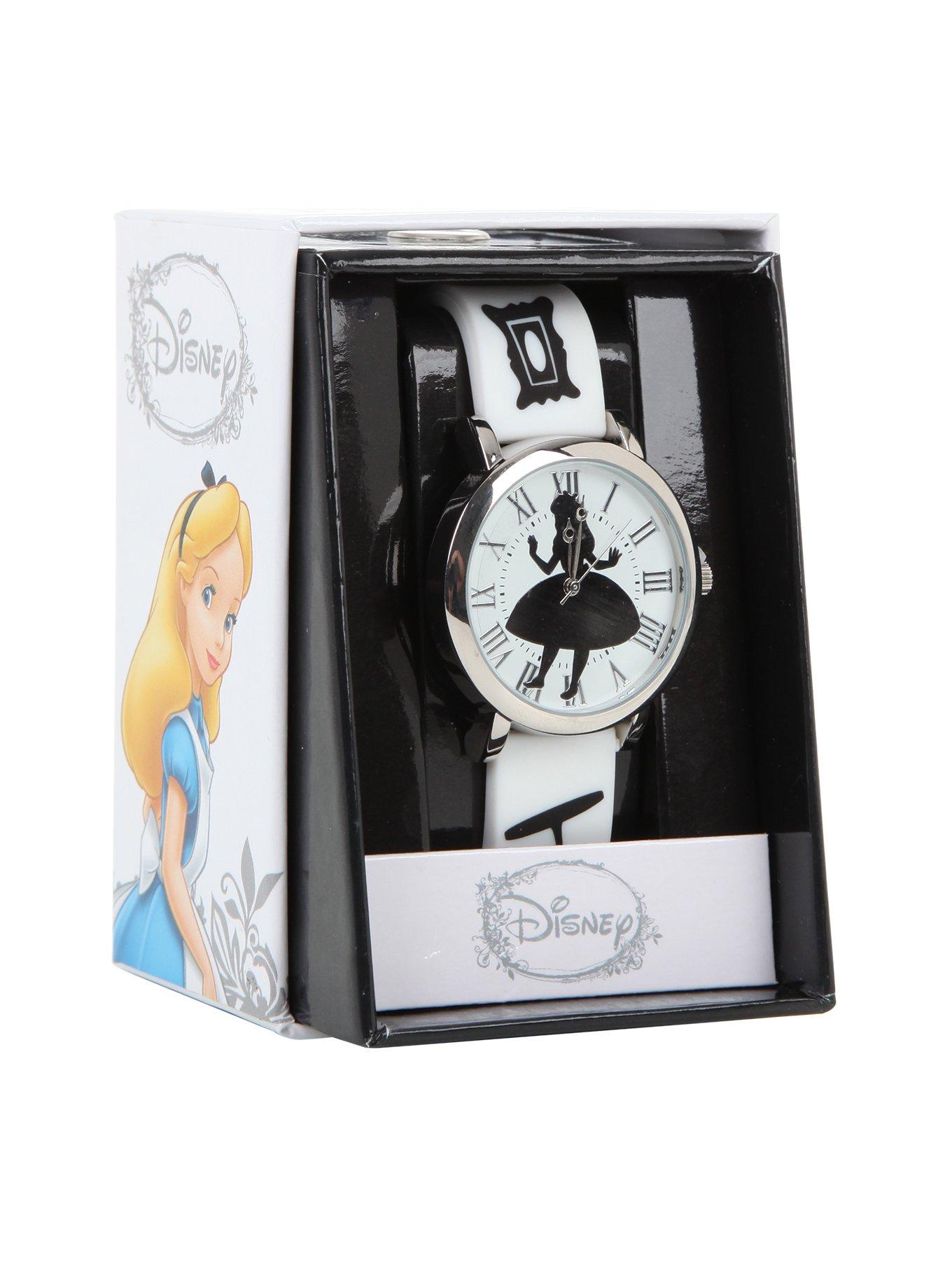 Disney Alice In Wonderland Alice Silhouette Watch, , hi-res