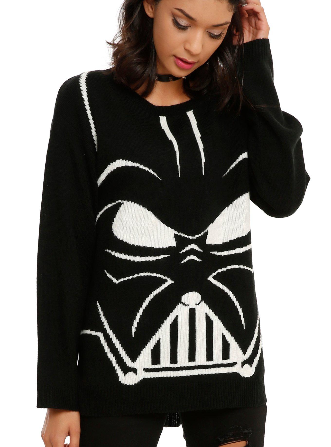 Her Universe Star Wars Darth Vader Girls Sweater | Hot Topic