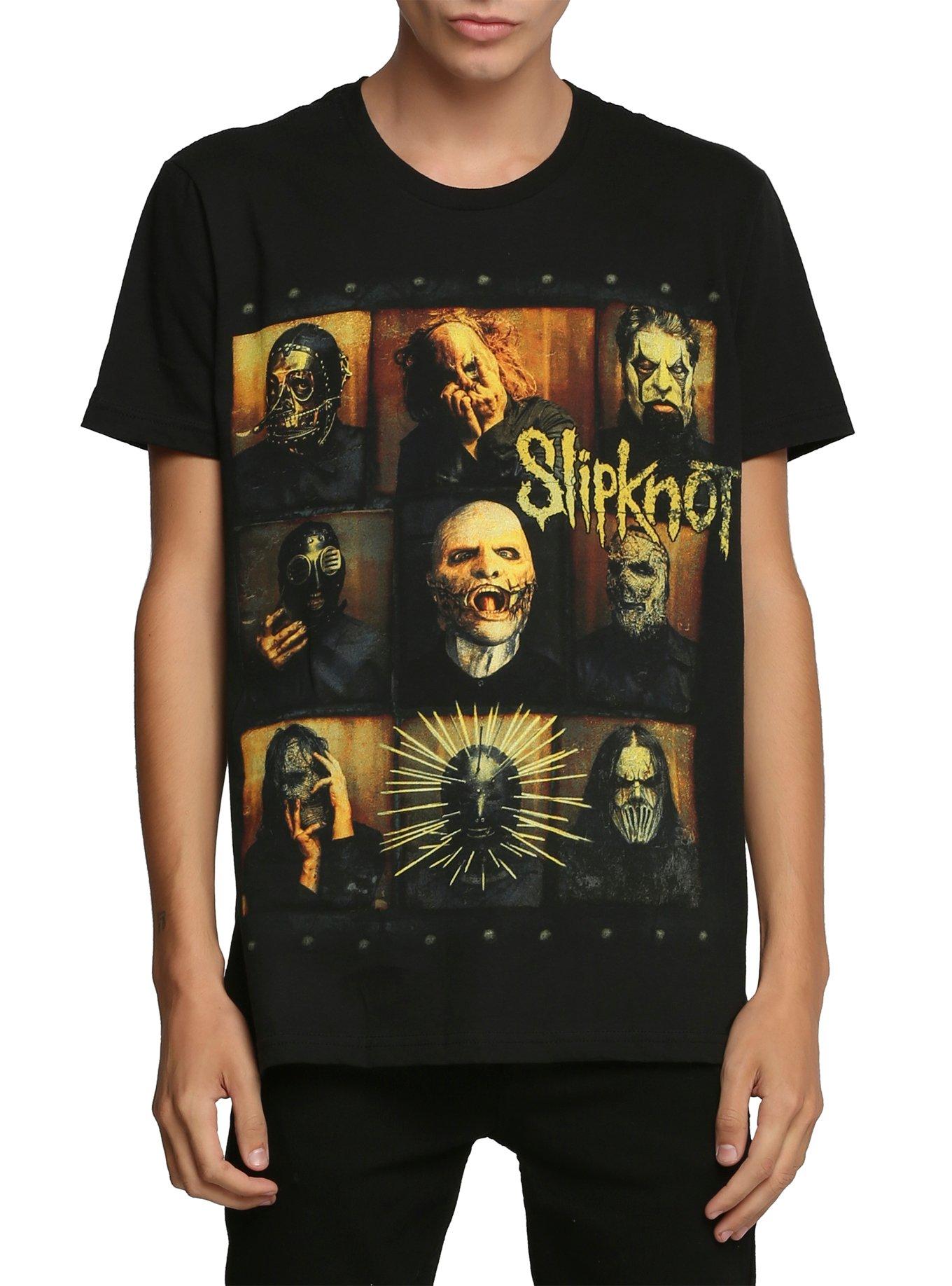 hot topic slipknot shirt