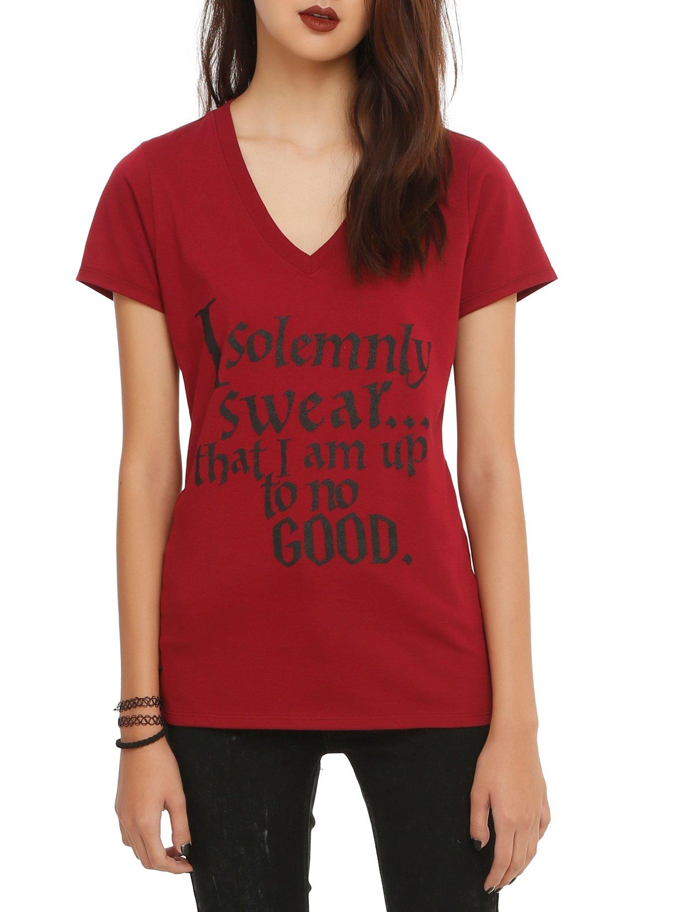 Harry Potter Solemnly Swear Girls T-Shirt, RED, hi-res