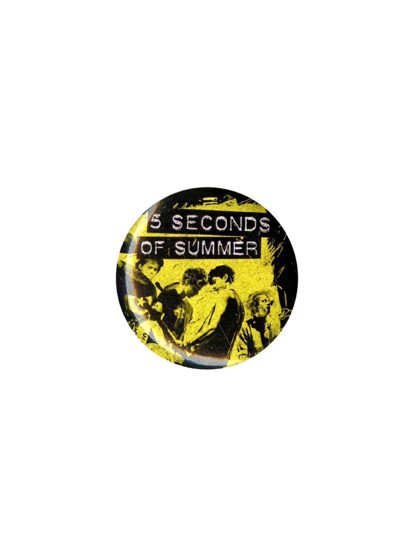 5 Seconds Of Summer Yellow Photo Pin, , hi-res