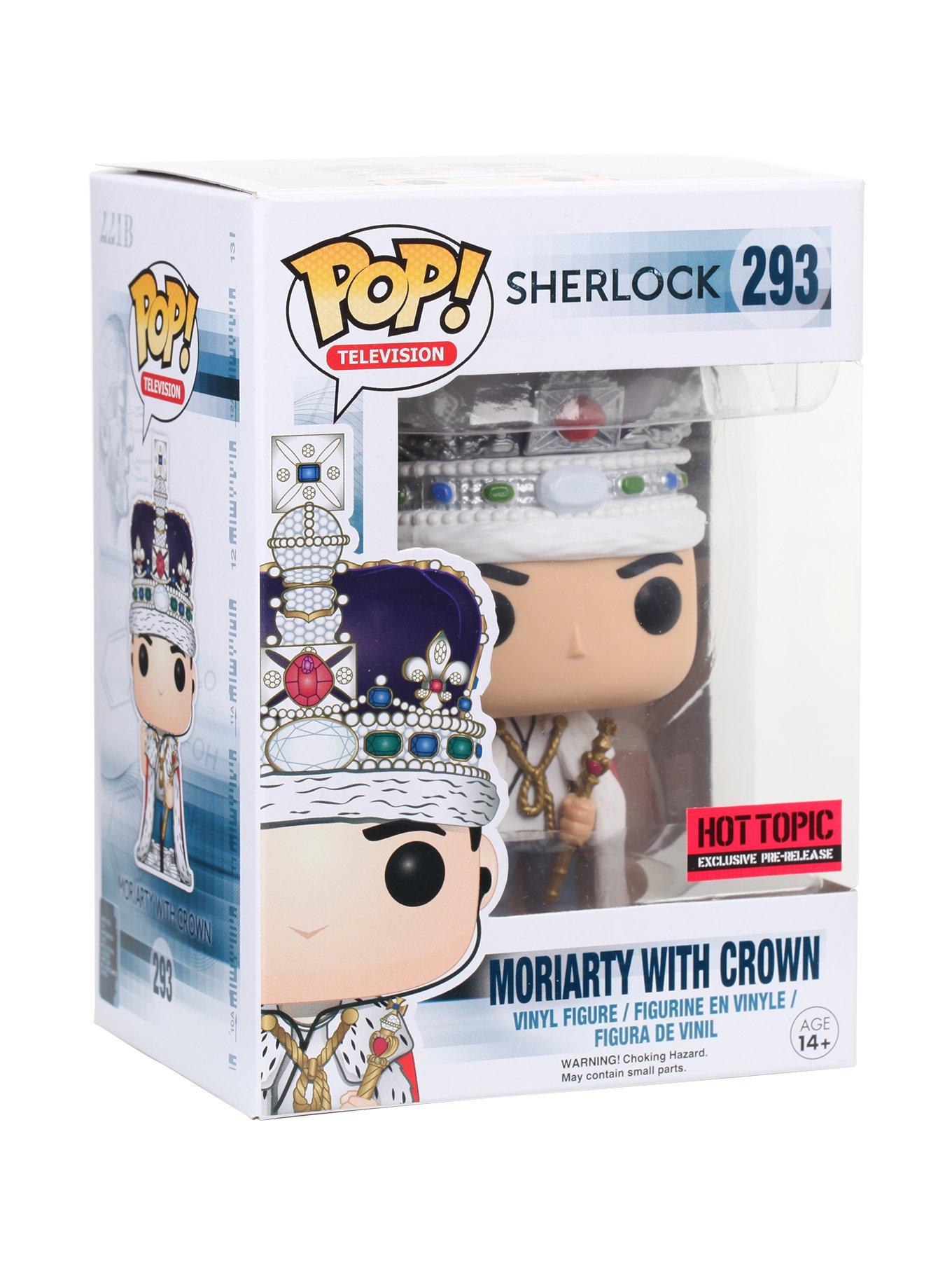 Funko Sherlock Pop! Moriarty With Crown Vinyl Figure Hot Topic Exclusive Pre-Release, , hi-res